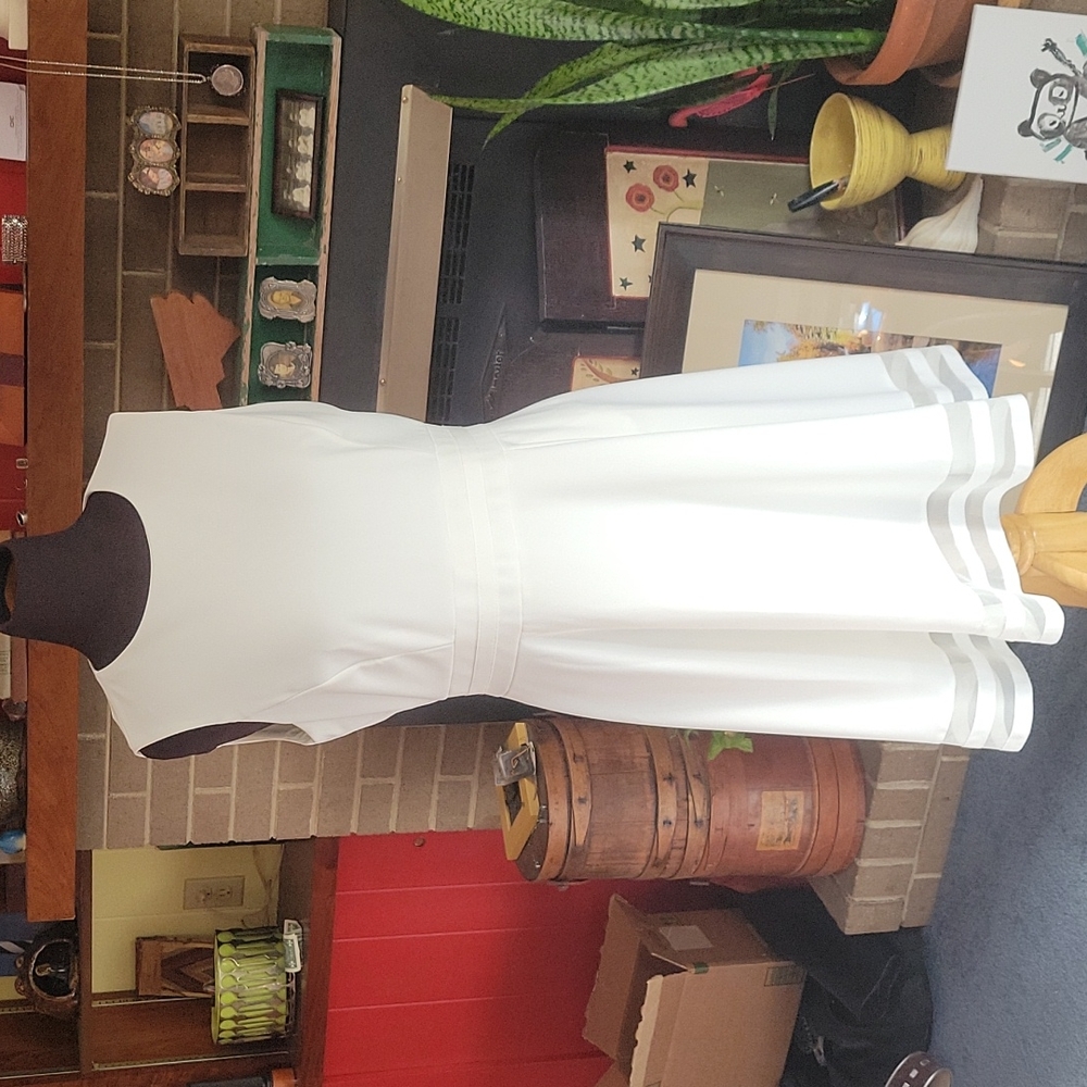 White Calvin Kein dress size 12